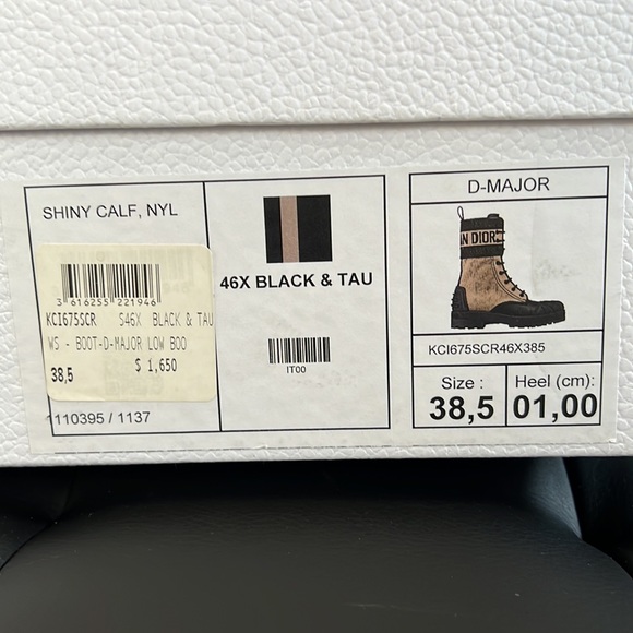 Dior Boots D-Major, size 38.5 or US 8. - Picture 9 of 9